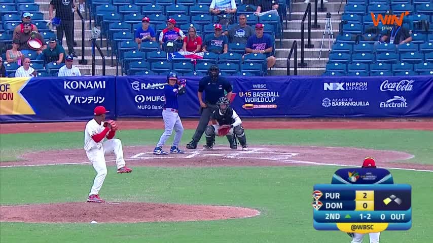 Copa Mundial de Beisbol Sub-15: Puerto  Rico vs. Rep. Dominicana