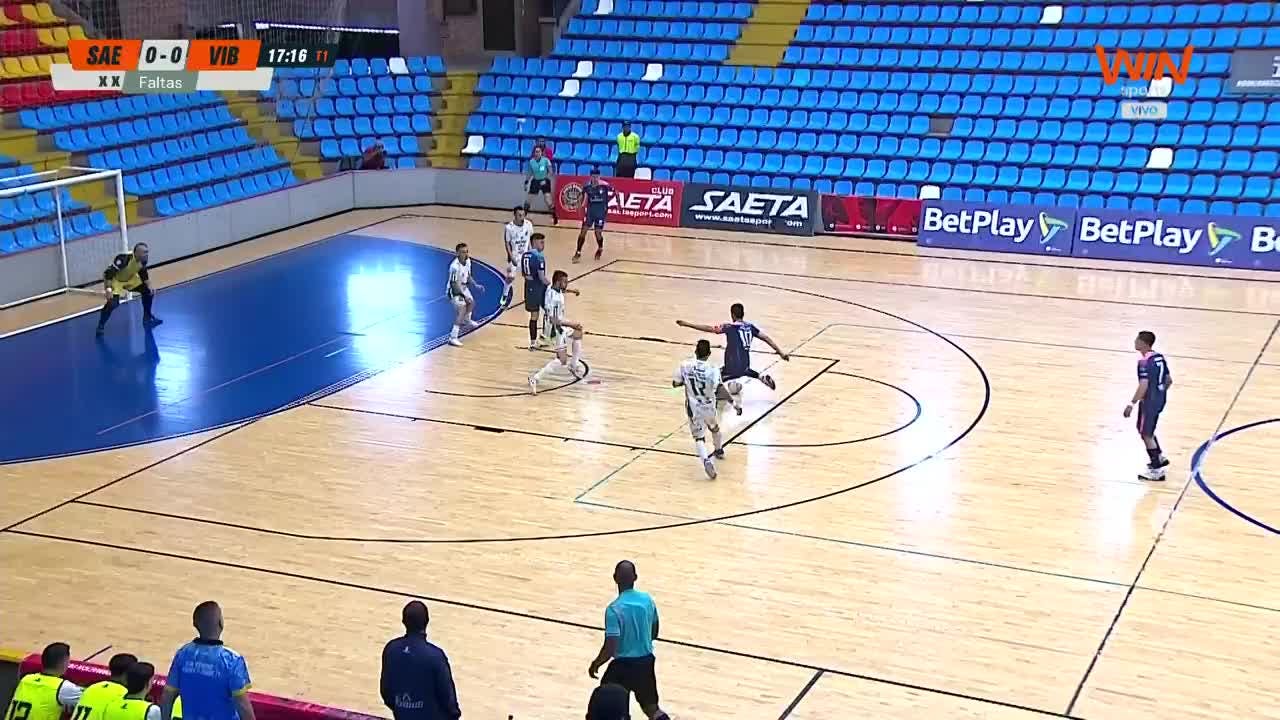 Liga BetPlay de Futsal: Saeta vs. Carmen de Viboral 
