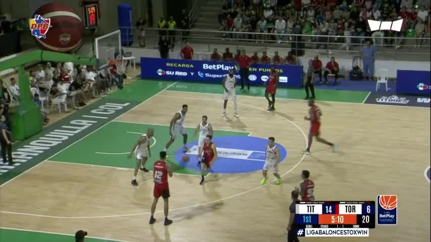 Liga BetPlay de Baloncesto: Titanes vs. Toros