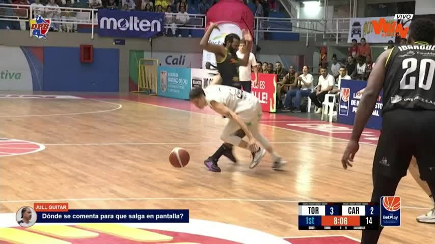 Liga BetPlay de Baloncesto: Toros vs. Caribbean 