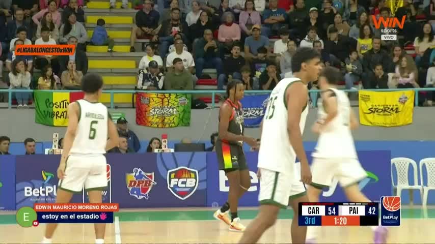 Liga BetPlay de Baloncesto 2024-II: Caribbean vs. Paisas 