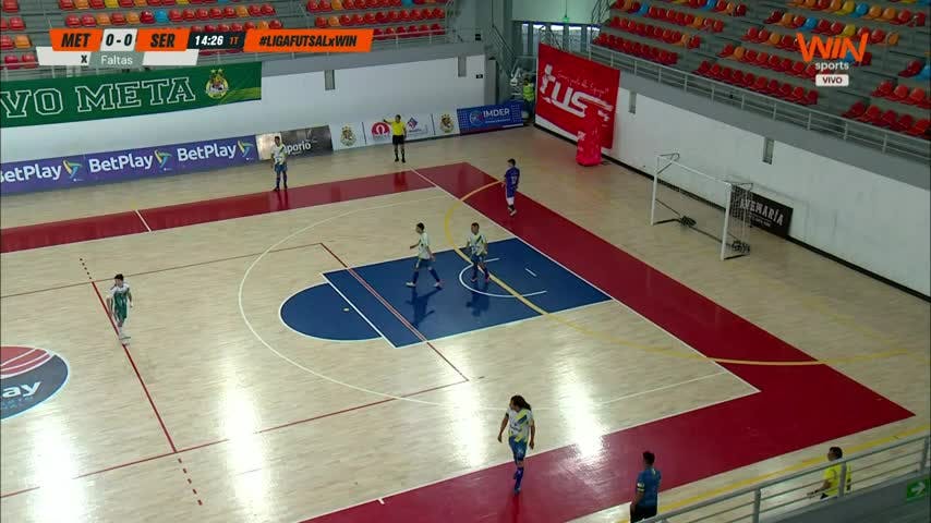 Liga BetPlay de Futsal: Deportivo Meta vs. U. Sergio Arboleda