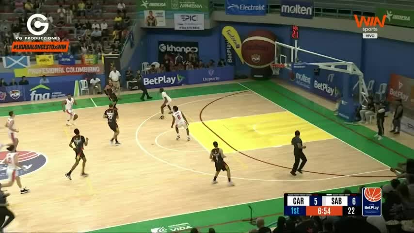 Liga BetPlay de Baloncesto 2024 - II: Caribbean vs. Sabios