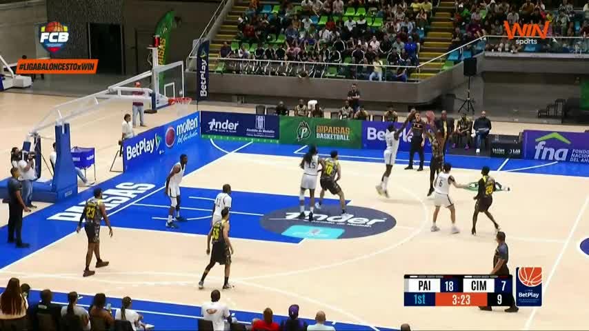  Liga BetPlay de Baloncesto 2024 - II: Paisas vs. Cimarrones 