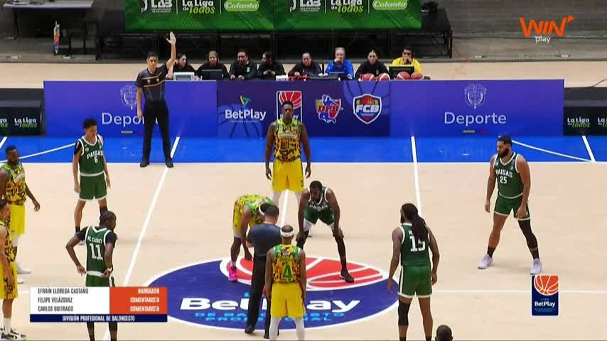 Liga BetPlay de Baloncesto 2024 - II: Paisas vs. Cimarrones 