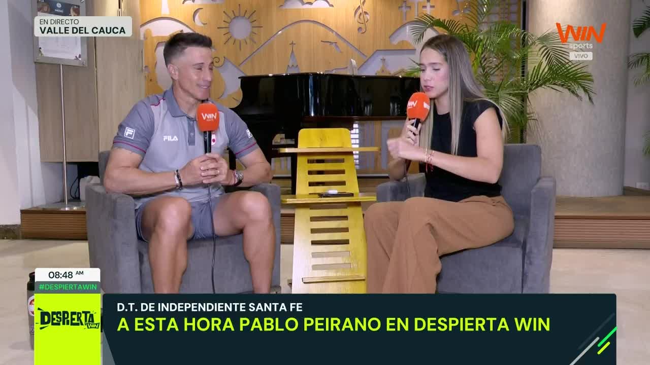 Entrevista con Pablo Peirano, técnico Independiente Santa Fe  - 12 de Noviembre de 2024