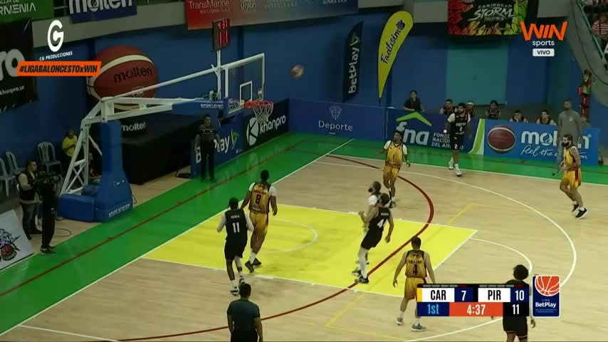 Liga BetPlay de Baloncesto 2024 - II: Caribbean vs. Piratas 