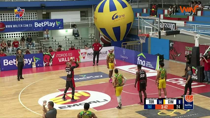  Liga BetPlay de Baloncesto 2024 - II: Toros vs. Cimarrones