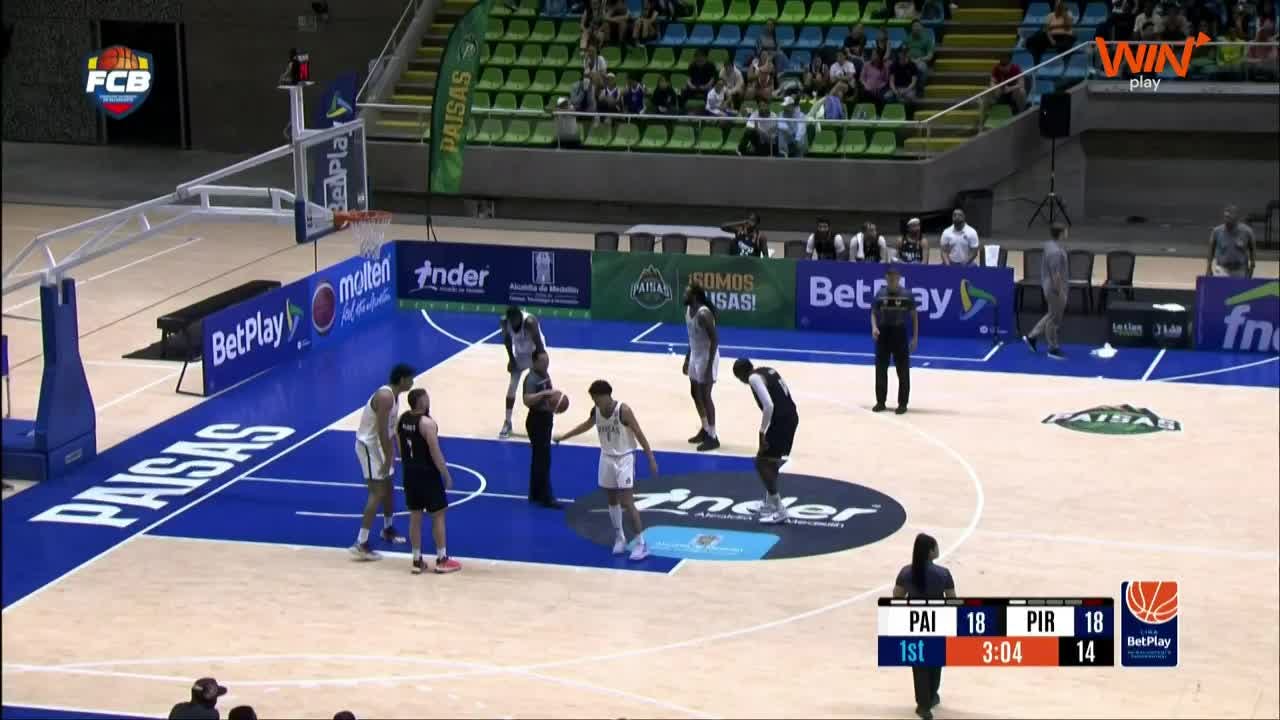 Liga BetPlay de Baloncesto 2024 - II: Paisas vs. Piratas 