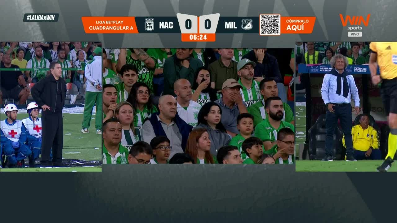 Juego Al Aire: Nacional vs. Millonarios 