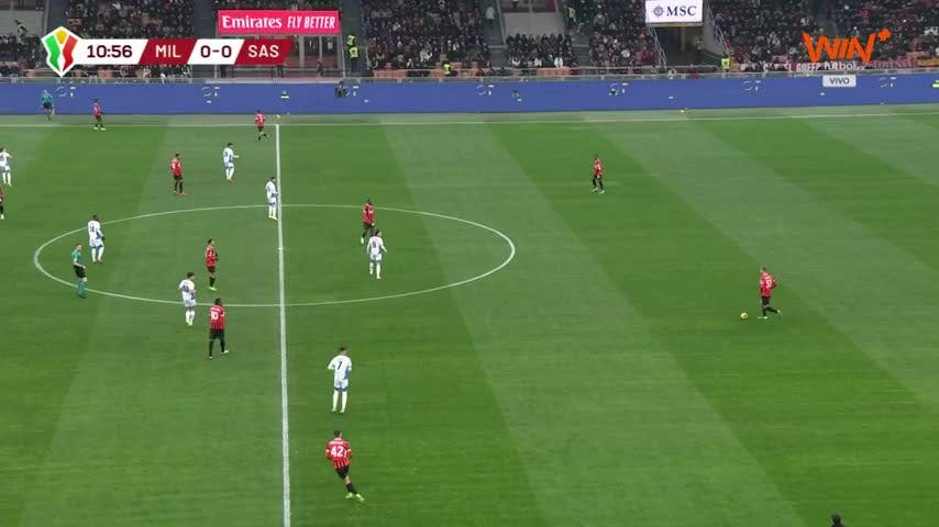 Coppa Italia: Milan vs. Sassuolo 