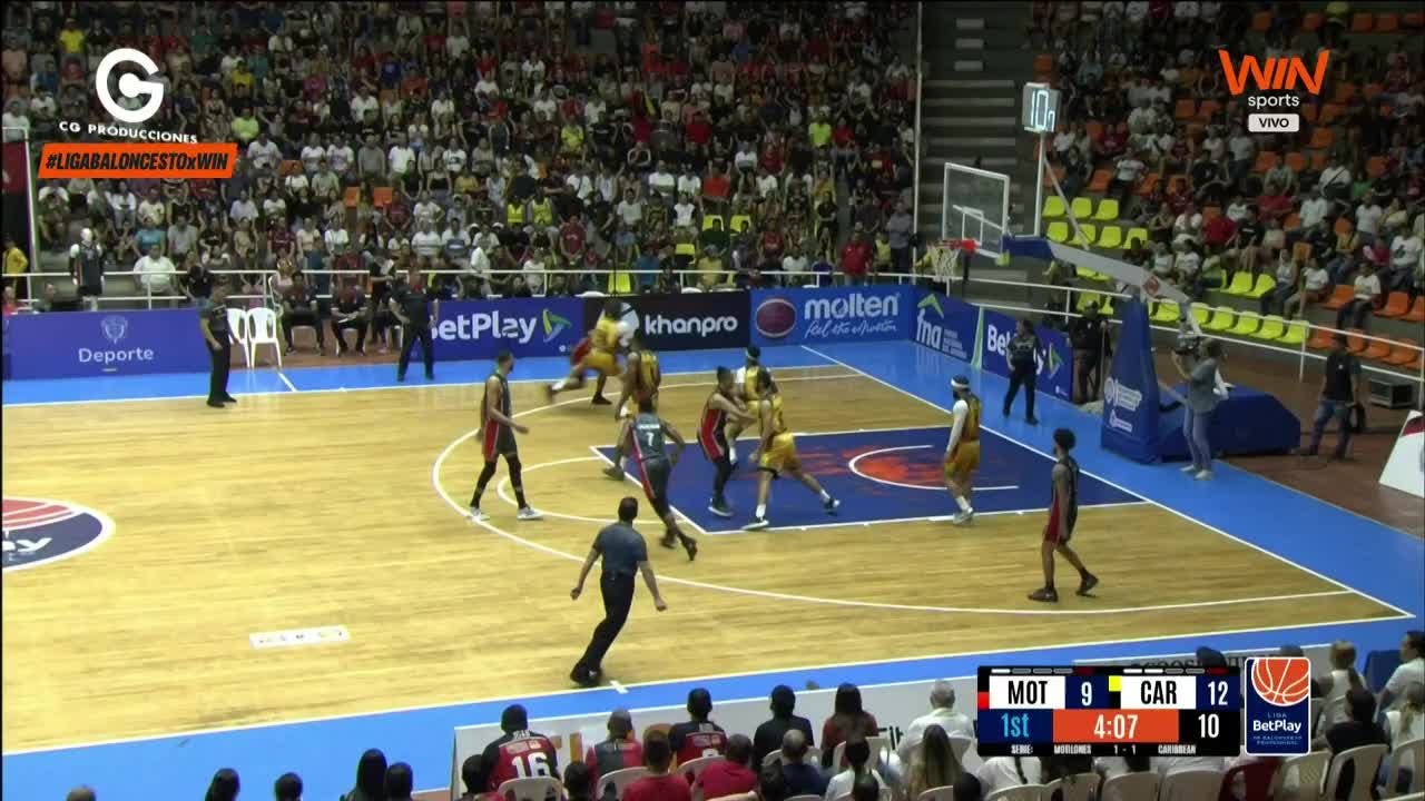 Liga Betplay de Baloncesto 2024-II: Motilones vs. Caribbean - Final 3/5 - 