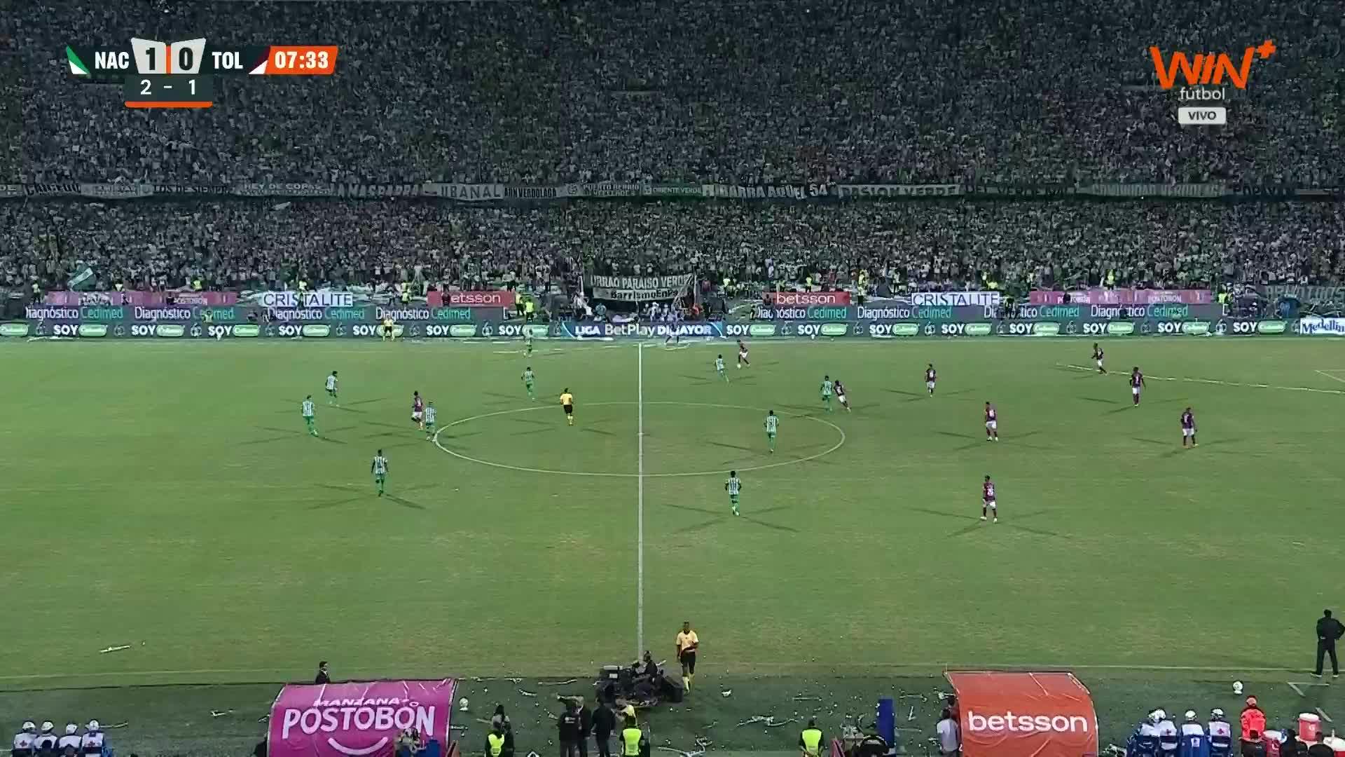 Liga BetPlay Dimayor 2024-II: Nacional vs. Tolima (Final Vuelta) 