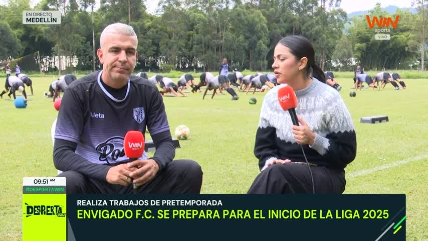 Entrevista  con Andrés Orozco D.T. de Envigado - 9 de Enero de 2025