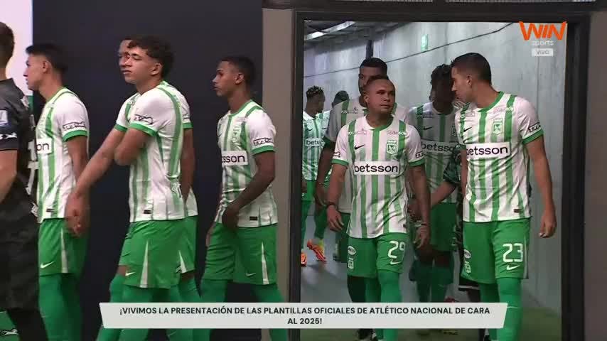 Presentación Plantilla Atlético Nacional 2025