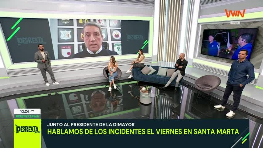 Entrevista a Fernando Jaramillo, presidente de la Dimayor y Alberto Garzón, Presidente U. Magdalena - 27 de Enero de 2025