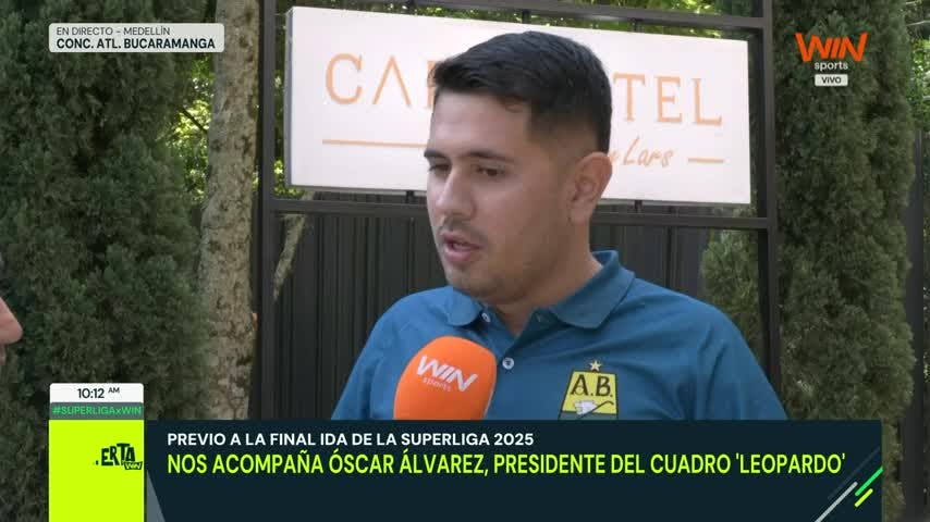 Entrevista con Óscar Álvarez, Pdte del Bucaramanga - 29 de Enero de 2025