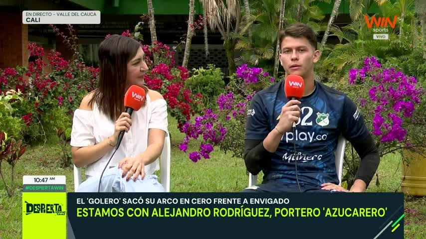Alejandro Rodríguez, jugador Deportivo Cali - 4 de Febrero de 2025