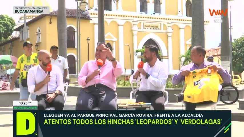 Hinchas del Bucaramanga narrando un gol - 6 de Febrero de 2025
