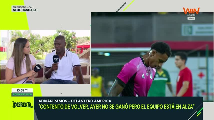Entrevista a Adrián Ramos, jugador de América - 8 de Septiembre de 2025