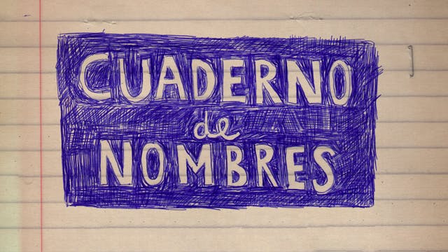 cuaderno de Nombres