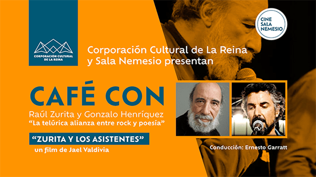 Café con Raúl Zurita y Gonzalo Henríquez