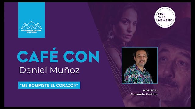 Café con Daniel Muñoz