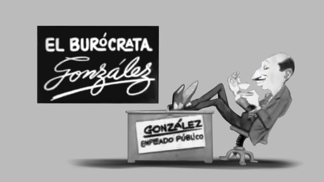 El burócrata González