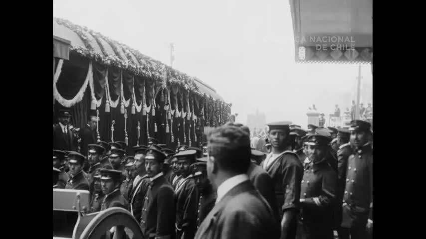 Los funerales del Presidente Montt