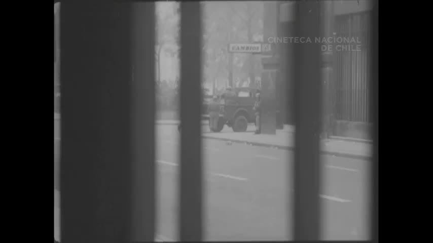 Noticiario Chile Films sobre Tanquetazo
