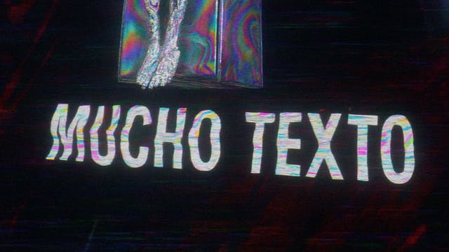 Mucho texto