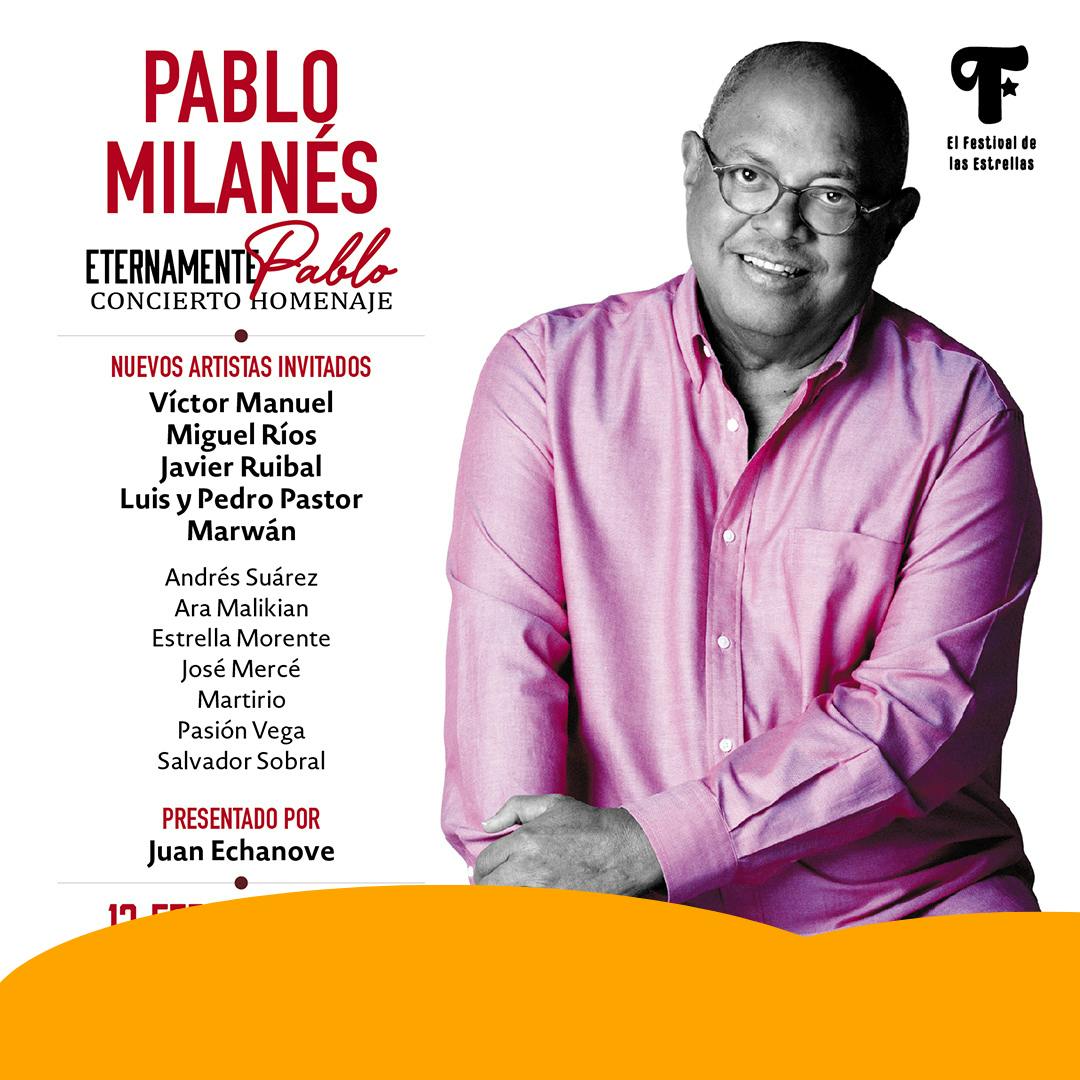 LIAM MILANÉS y ANTONIO PEÑA, hija y manager de Pablo Milanés, nos cuentan detalles del concierto homenaje al cantautor