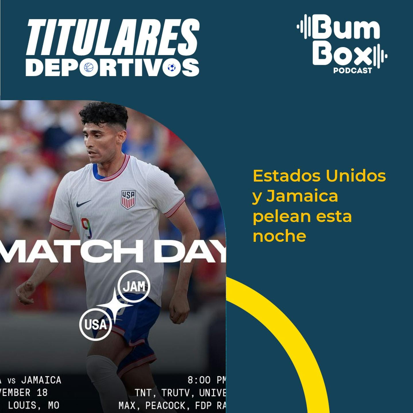 Estados Unidos y Jamaica pelean esta noche