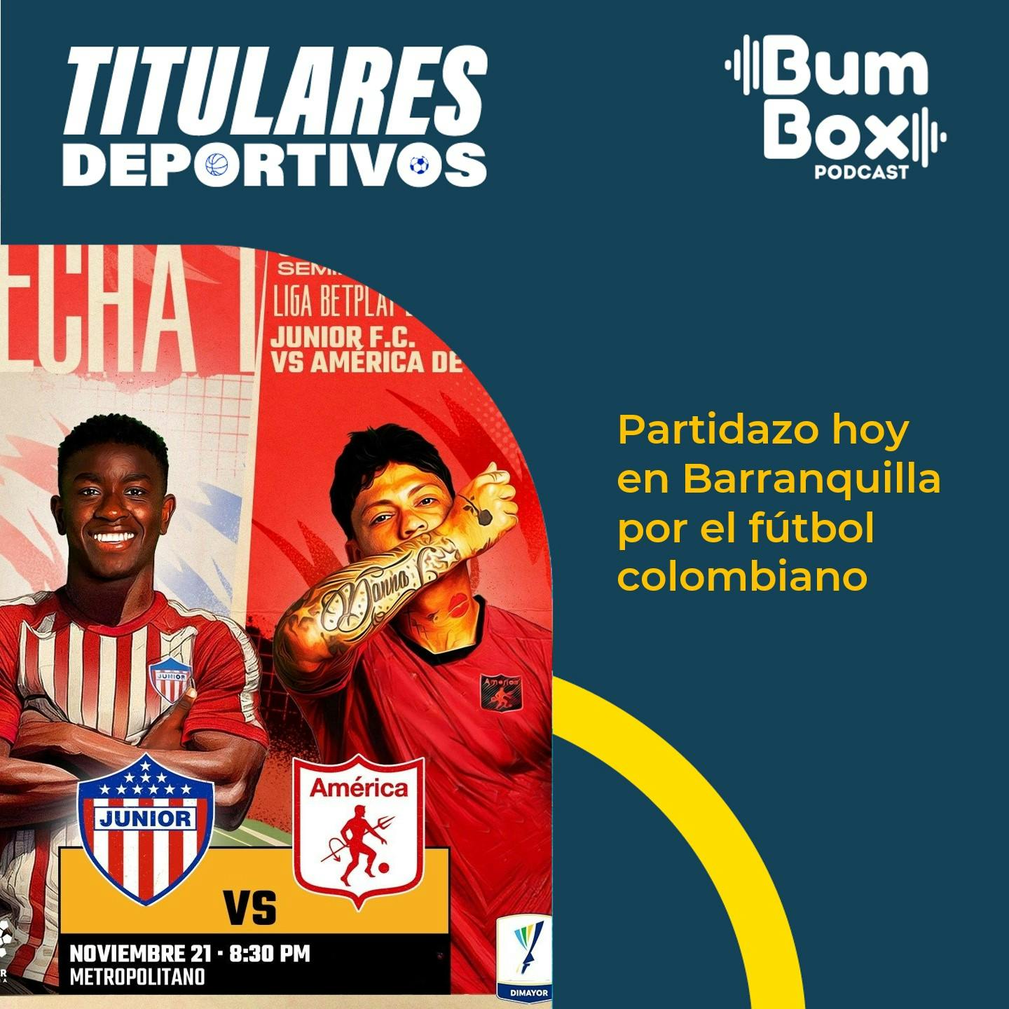 Partidazo hoy en Barranquilla por el fútbol colombiano