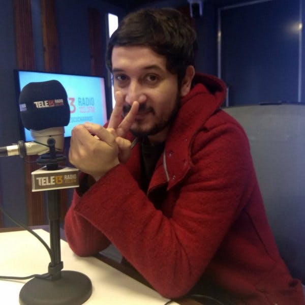 Marco Layera y la obra Paisajes para no colorear