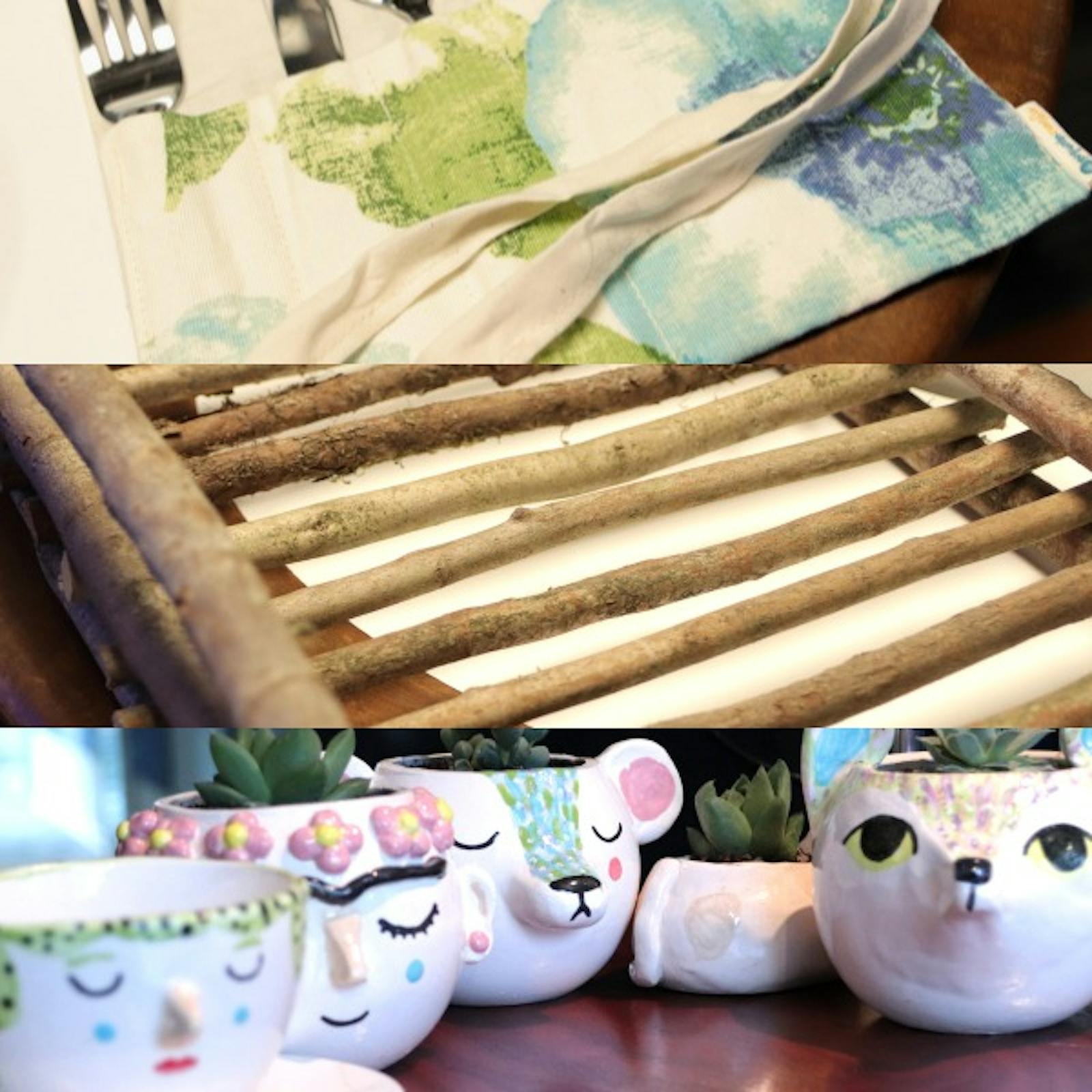 Üñü, Pequeño Cambio y Luz de Neón Cerámicas