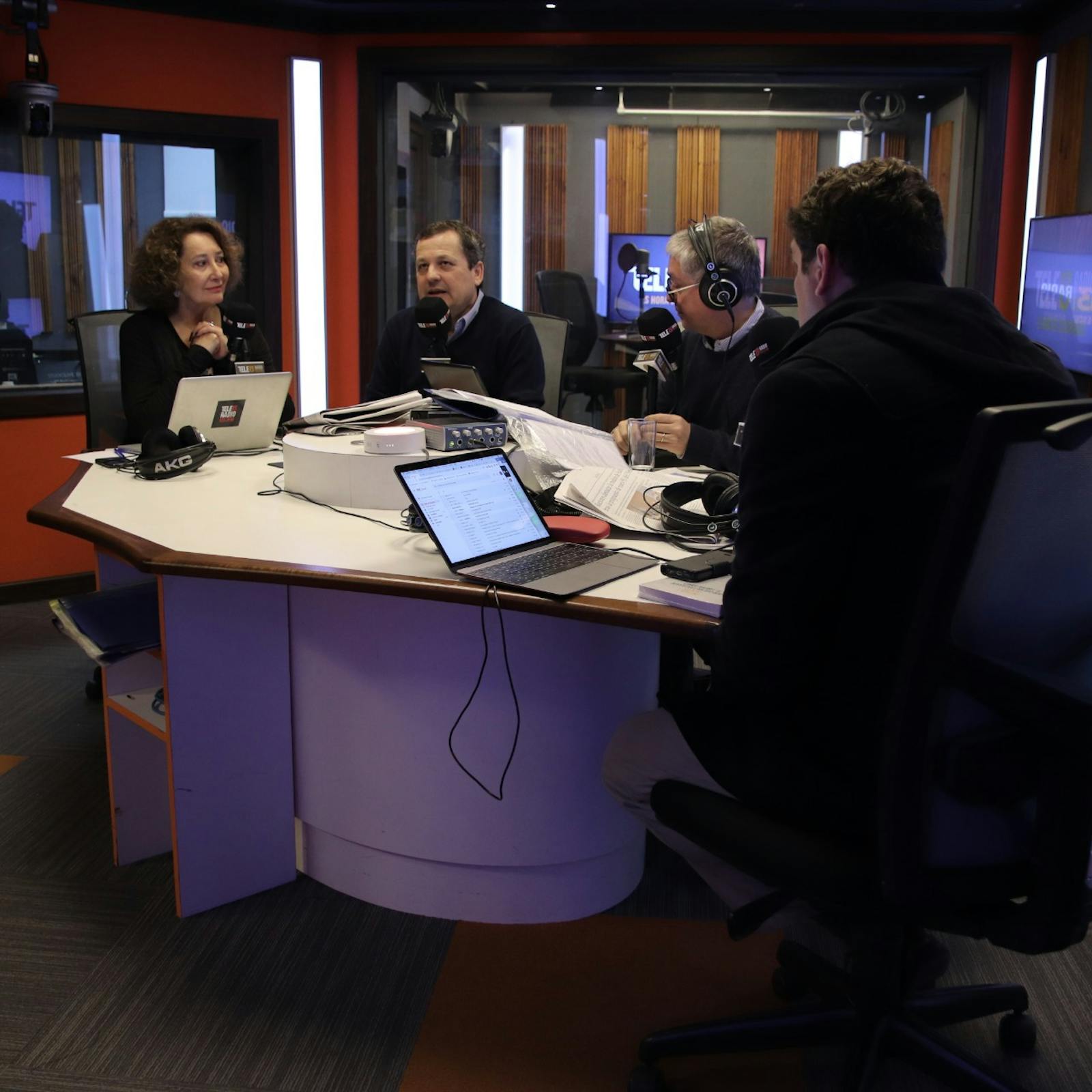 Politzer, Bofil y Mansuy conversan sobre el atentado en Huechuraba