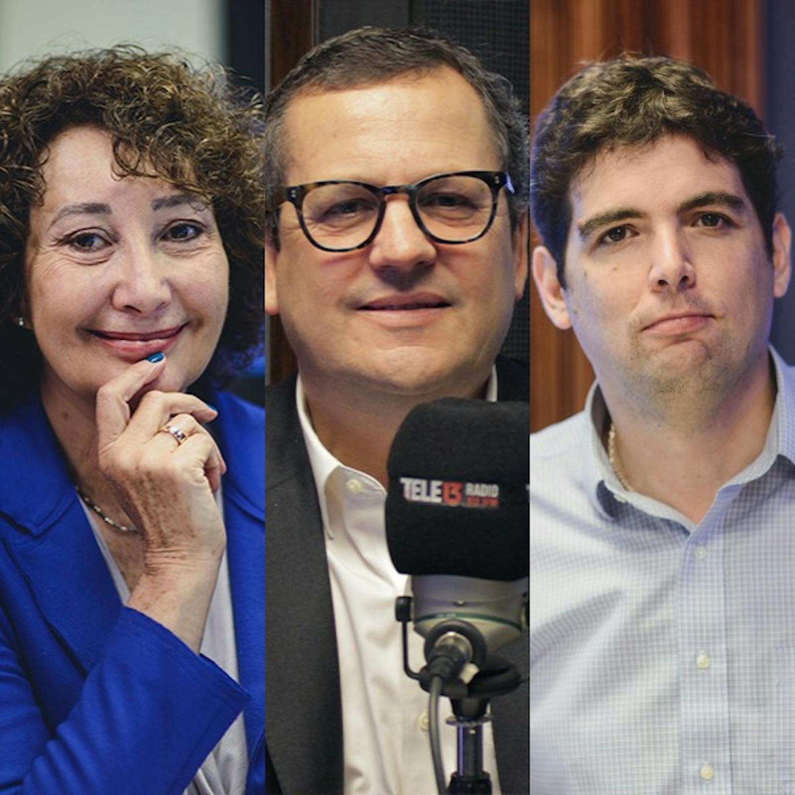 Politzer, Mansuy y Bofil conversan sobre la elección en la presidencia del TC