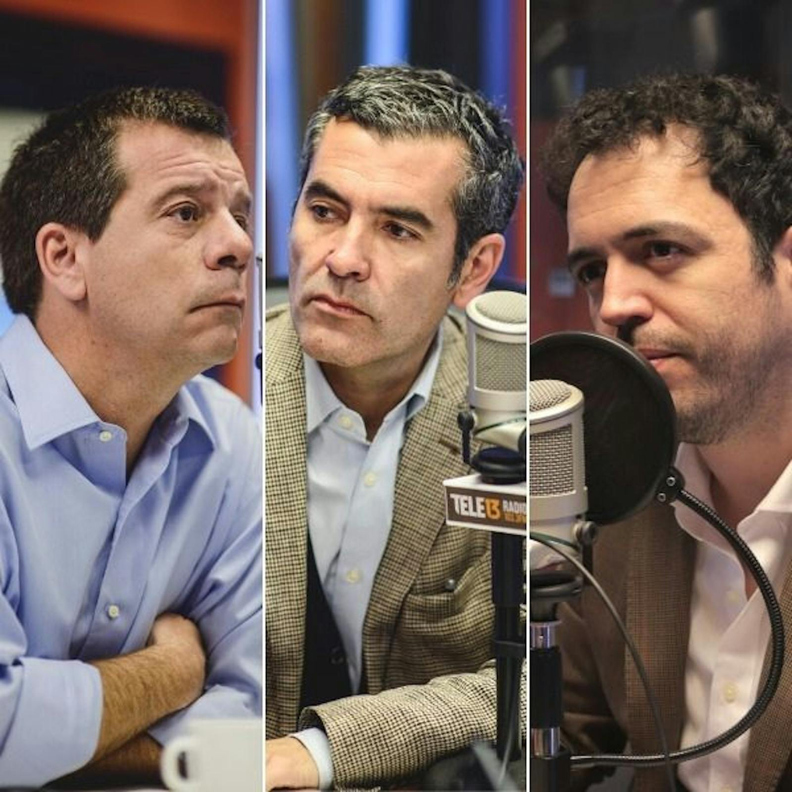 Mujica, Navarrete y Bravo conversan sobre violaciones Derechos Humanos y comisión constituyente