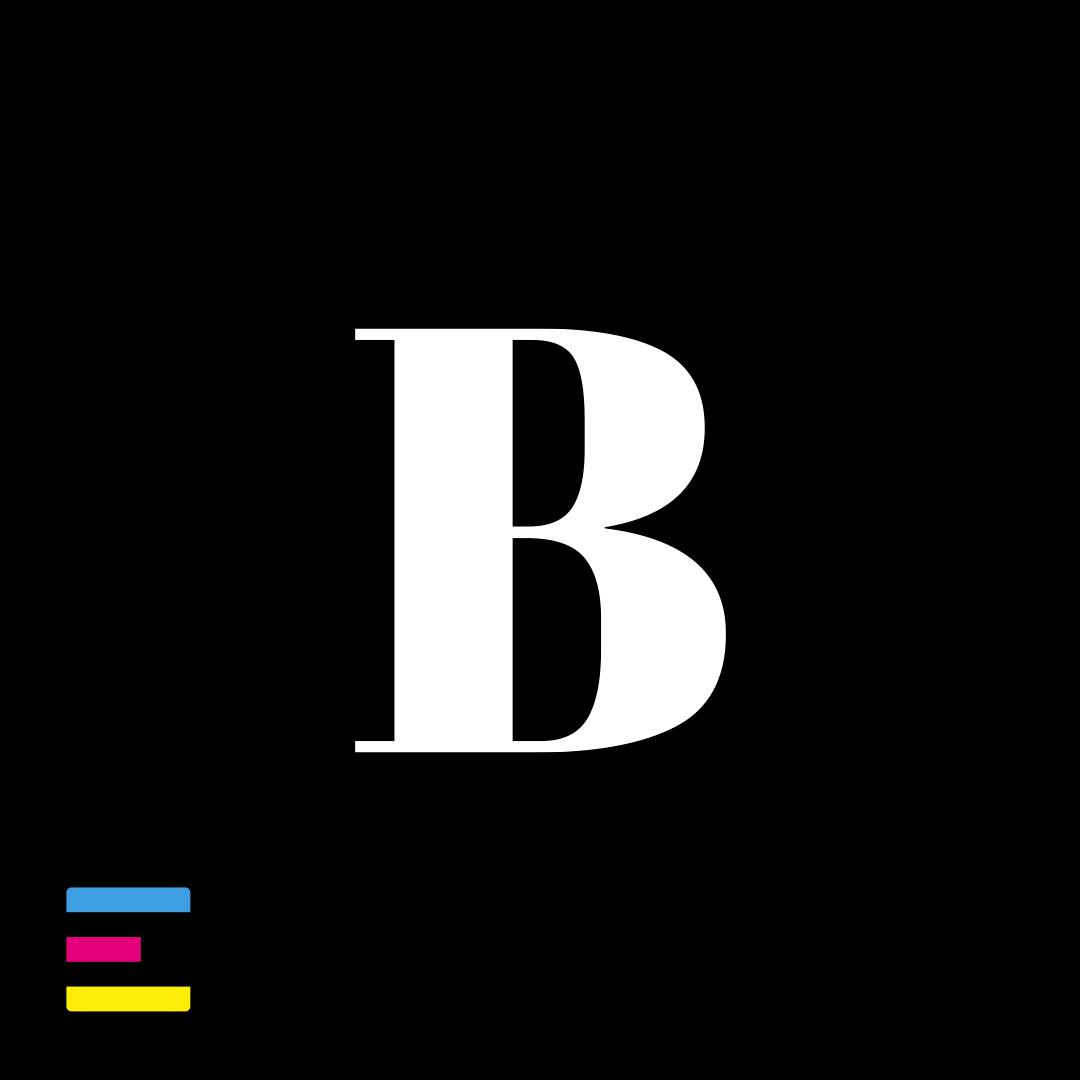 B