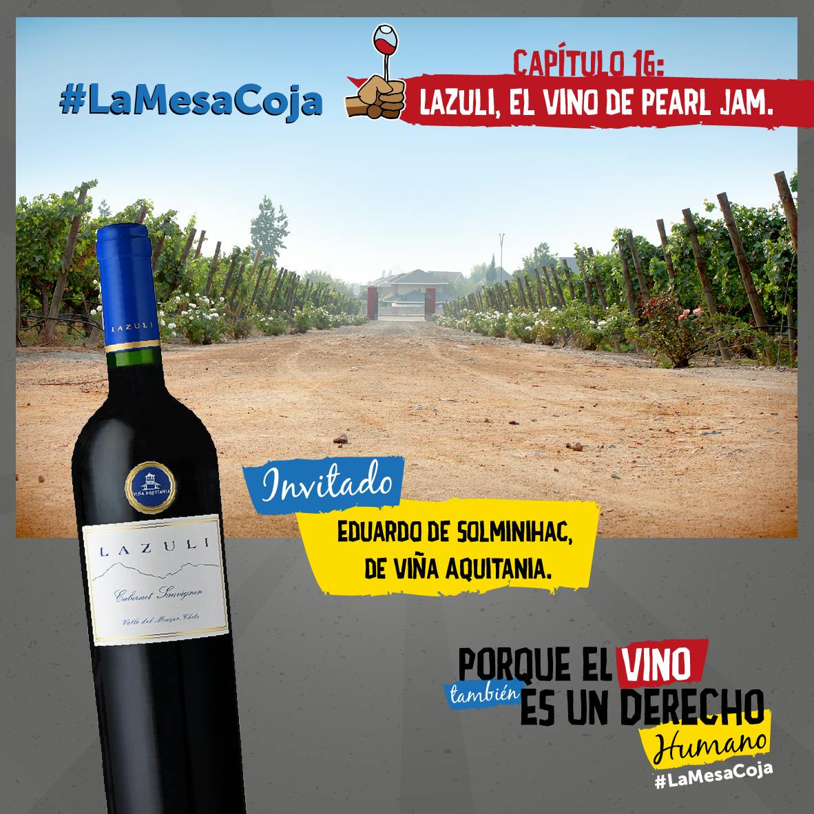 Lazuli, el vino de Pearl Jam