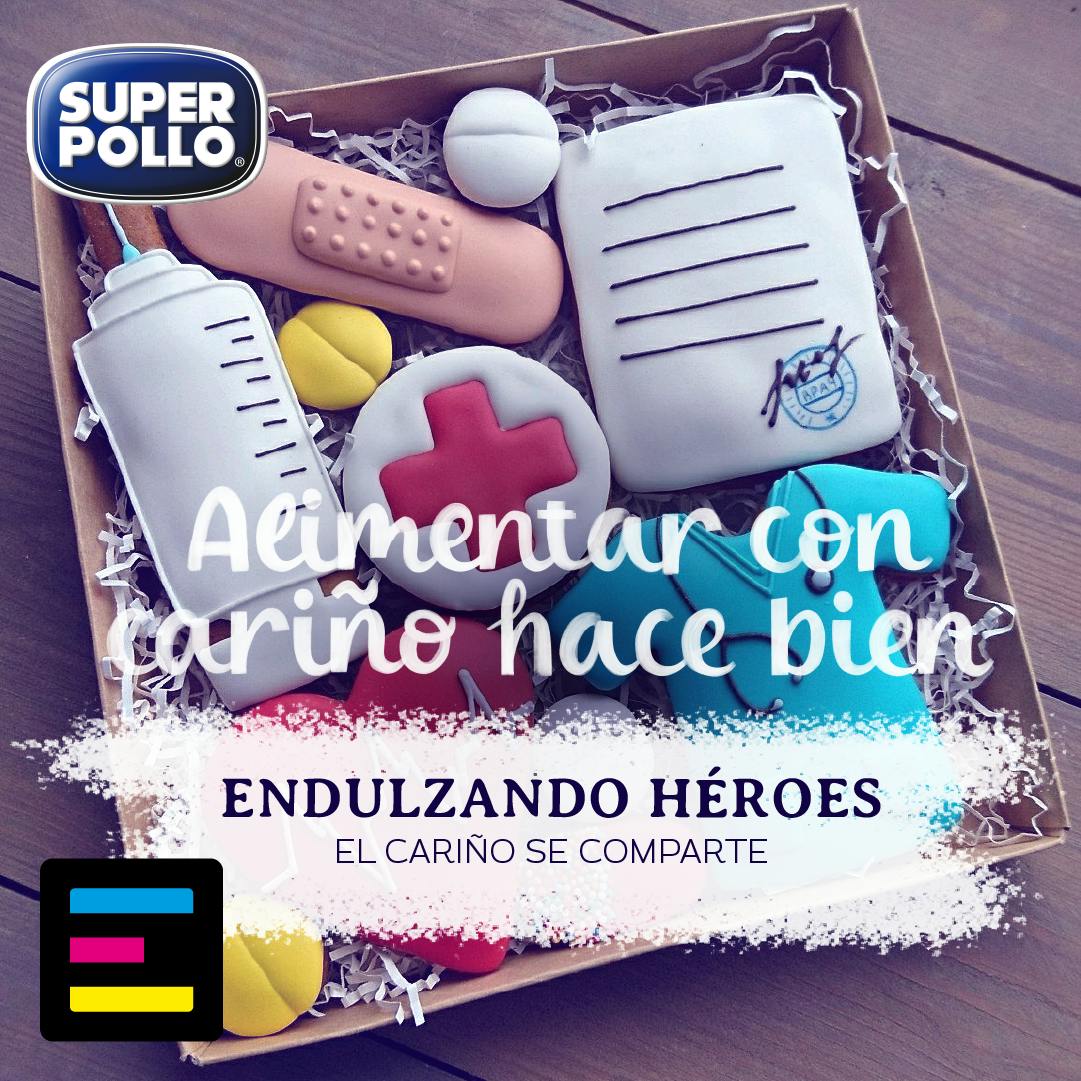 Endulzando Héroes, el Cariño se Comparte