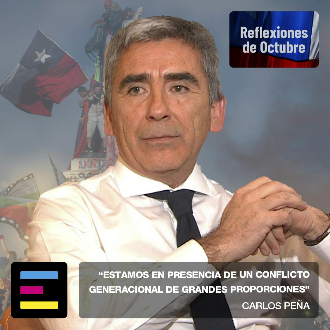 Carlos Peña: Estamos en Presencia de un Conflicto Generacional de Grandes Proporciones