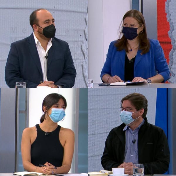 Constanza Hube, Marcos Barraza, Giovanna Roa y Fuad Chahin analizan idea de eliminar el Senado y crear una nueva Cámara de las Regiones