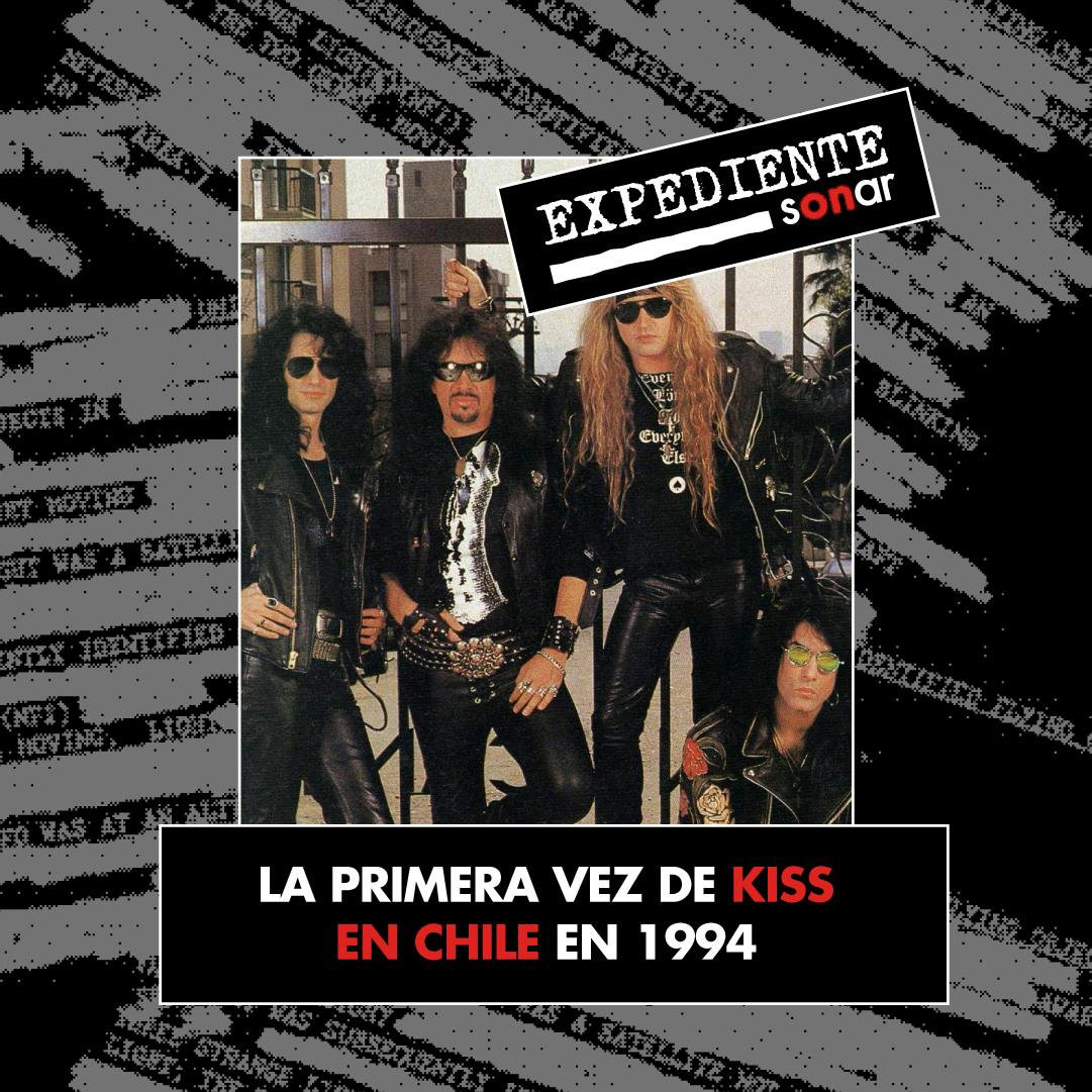  La primera vez de Kiss en Chile en 1994