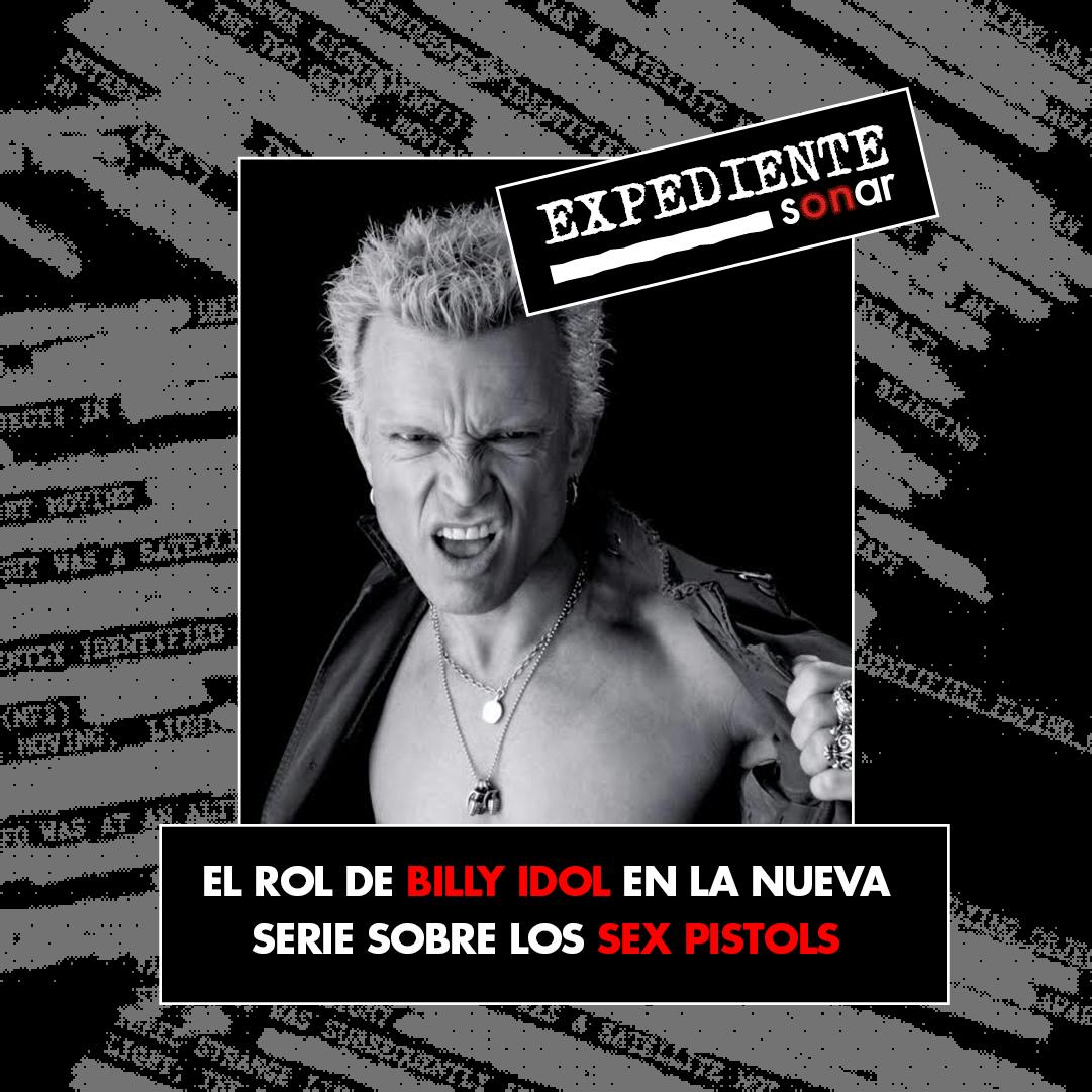 El rol de Billy Idol en la nueva serie sobre los Sex Pistols