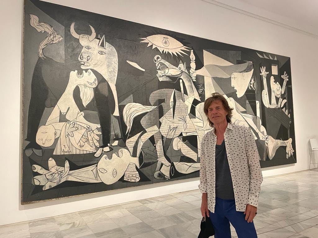Radiotransmisor: Las criticadas andanzas culturales de Mick Jagger en Madrid