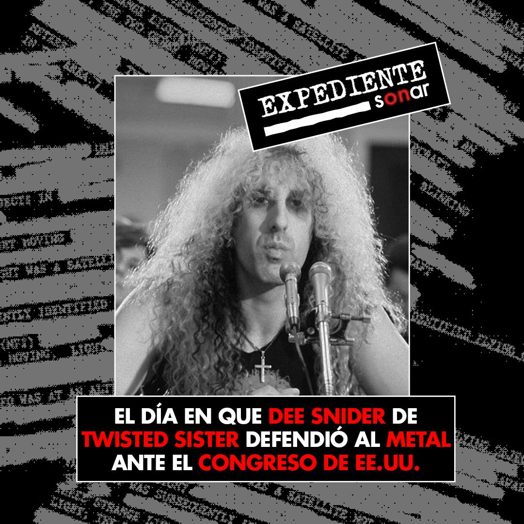 El día en que Dee Snider de Twisted Sister defendió al metal ante el congreso de EE.UU.