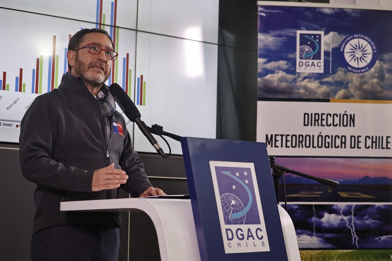 Juan Carlos García, ministro de Obras Públicas, se refiere a Inauguración autopista que conectará Huechuraba con Ñuñoa