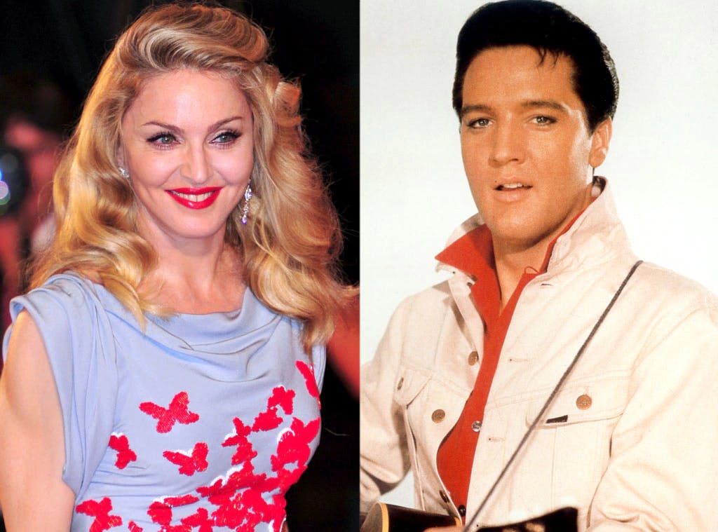 Un día como hoy murió Elvis, el rey del Rock, y nació Madonna, la reina del Pop